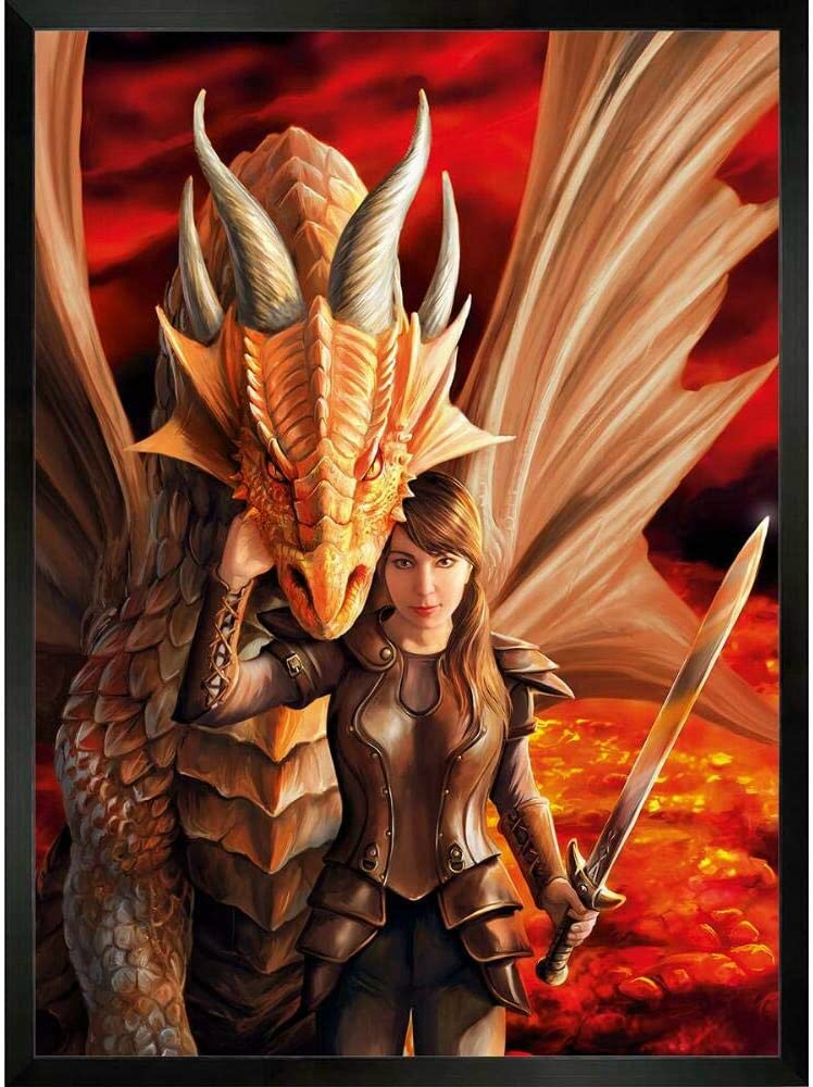 Anne Stokes Collection - Inner Strenght 1000 db-os puzzle - Clementoni