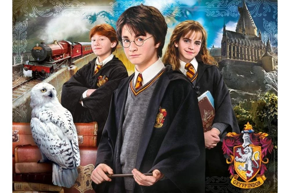 Harry Potter 1000 db-os puzzle bőröndben - Clementoni 61882