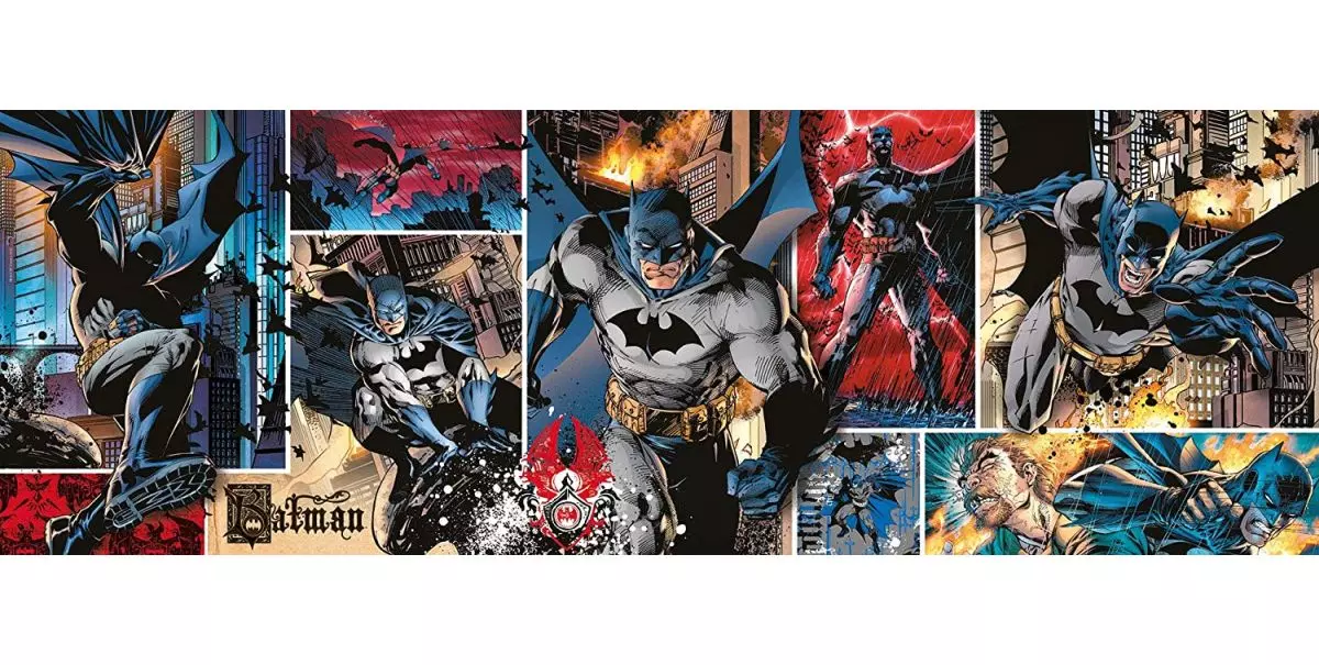 Batman 1000 db-os panoráma puzzle - Clementoni 39574