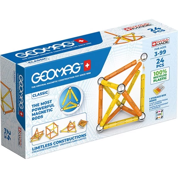 Geomag Classic Green Line 24 db-os mágneses építőjáték