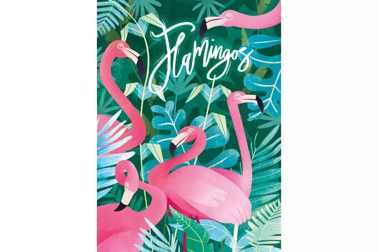 Flamingók - 500 db-os puzzle - Clementoni 35101