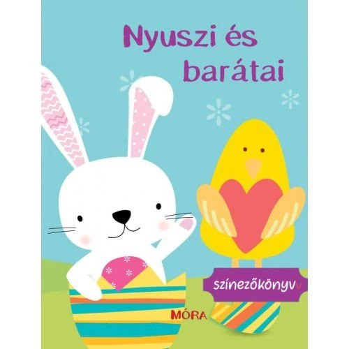 Nyuszi és barátai - Színezőkönyv