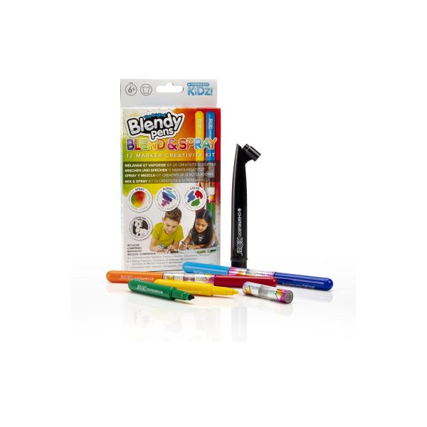 Blendy Pens Blend and Spray szett - 12 db filctollal