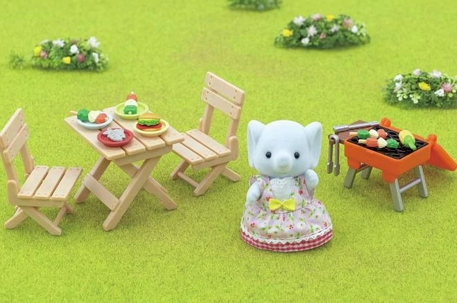 Sylvanian BBQ szett elefánttal (5640)