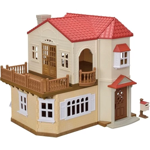 Sylvanian Piros tetős világítós ház (5708)