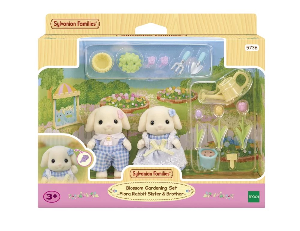 Sylvanian Families Virágoskert szett figurákkal (5736)