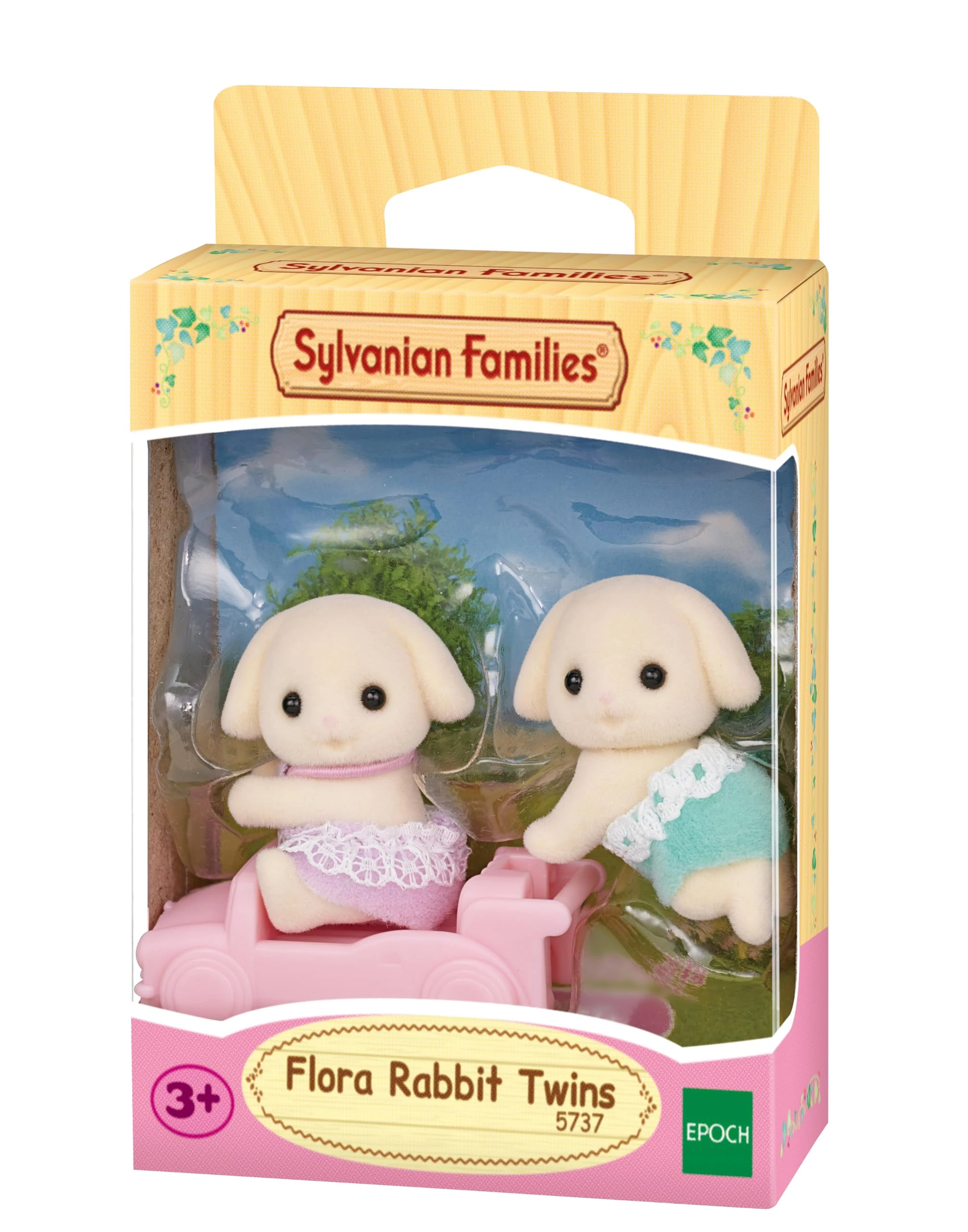 Sylvanian Families Virágos nyuszi iker figurák (5737) (5737)