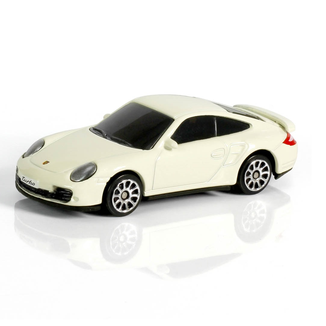 RMZ City (4010) Porsche 911 Turbo fehér kisautó 1:43